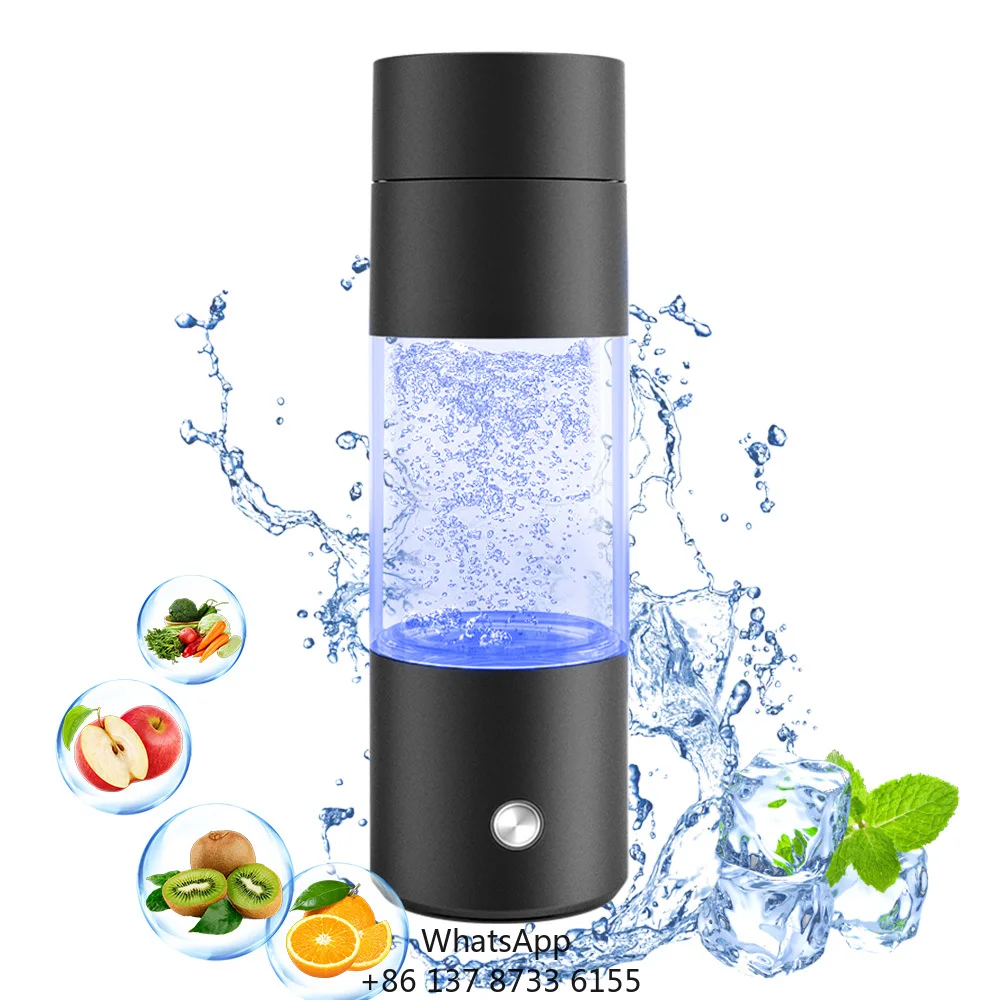 

Portable H2 Water Hydrogen Generator 300ML High Quality Hydrogen Water Bottles Usb Charge Hydrogen Tablets For Drinking Water