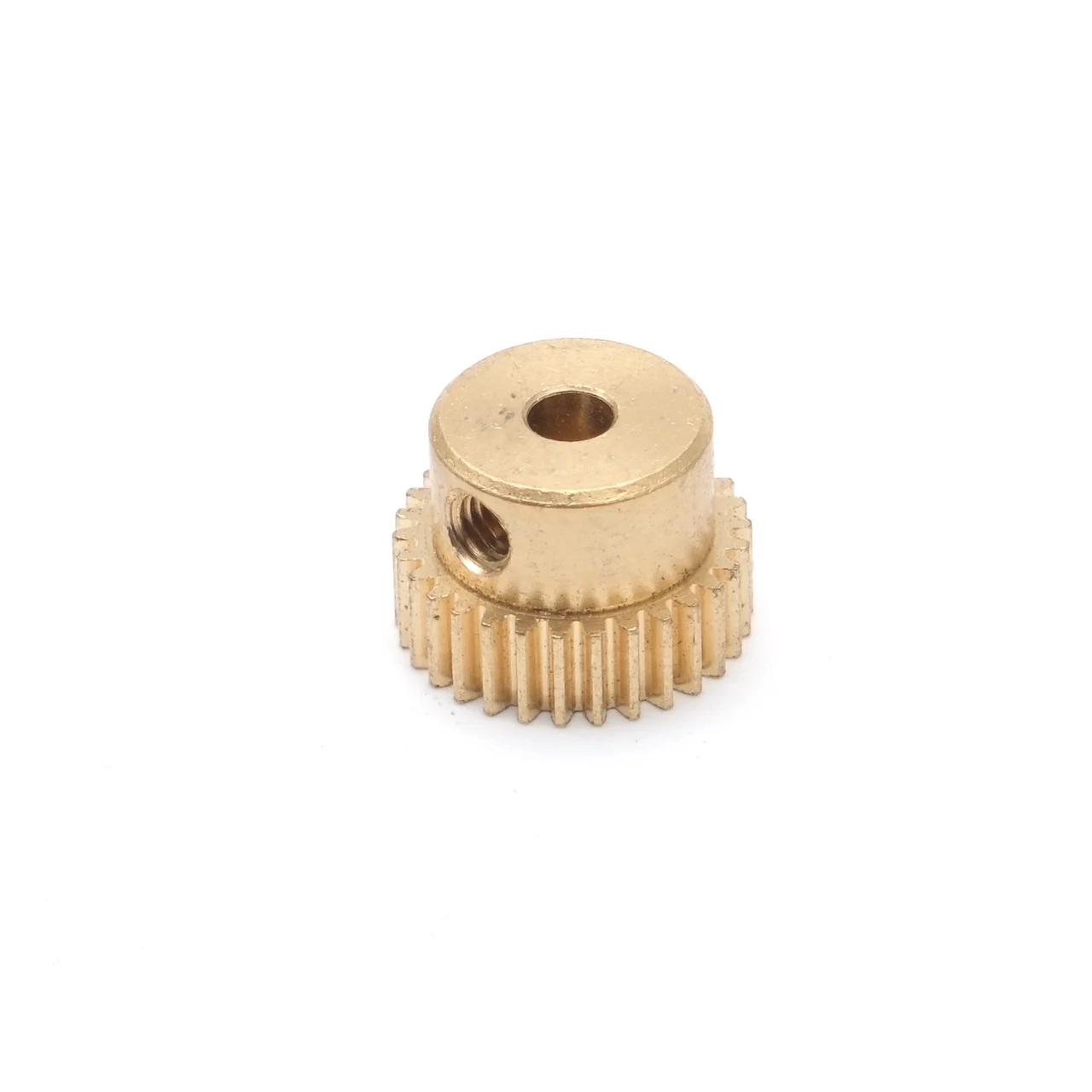0.4M 30T Brass Gear 30 Teeth with 3/4/5MM Hole M3 M4 Screw for DIY Model Steps Gear