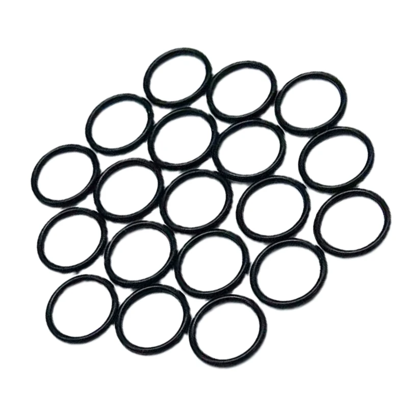 100 Pcs/Lot Waterproof Rubber Ring Back Cover Rear Camera Repair Rubber Ring For iphone X 11 11