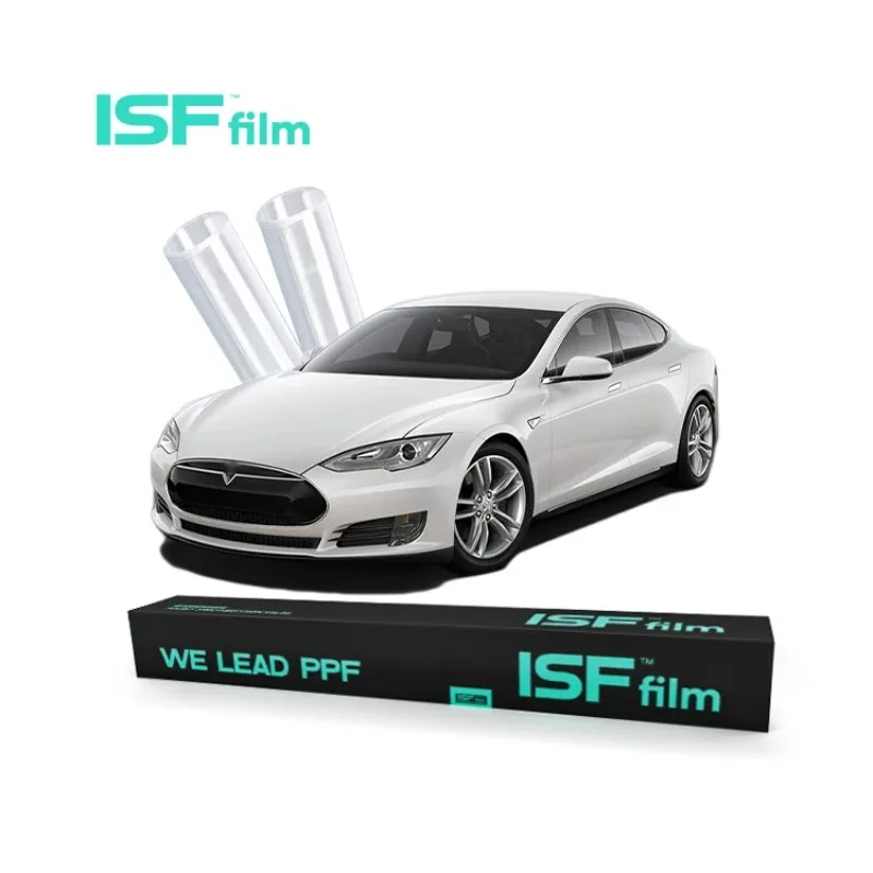

ISF Self Healing Car TPU PPF Film 8.3mil Clear Car Paint Protection With 5 Year Warranty Body Anti-Scratch Function