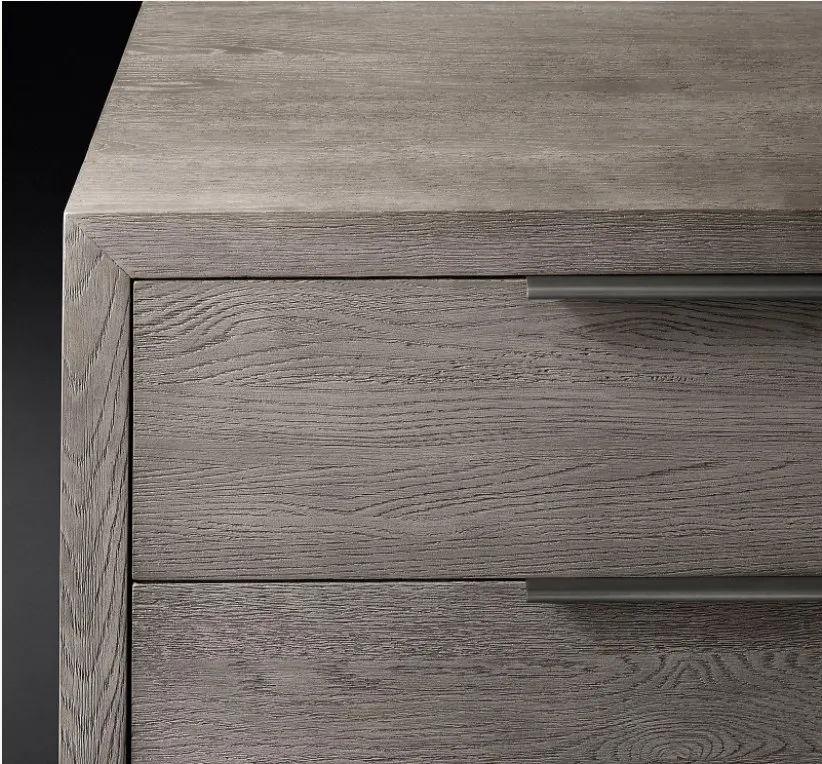 Bedroom Furniture White Dresser Oak 8 Drawer