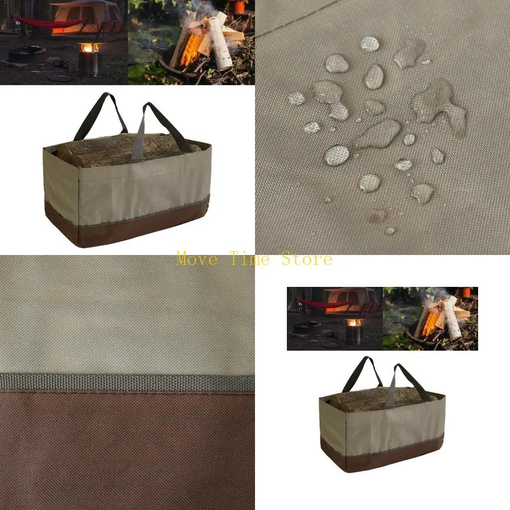 

92ME большая вместительная сумка для хранения дров, переноски для дров, держатель для дров, органайзеры, сумка, аксессуары для