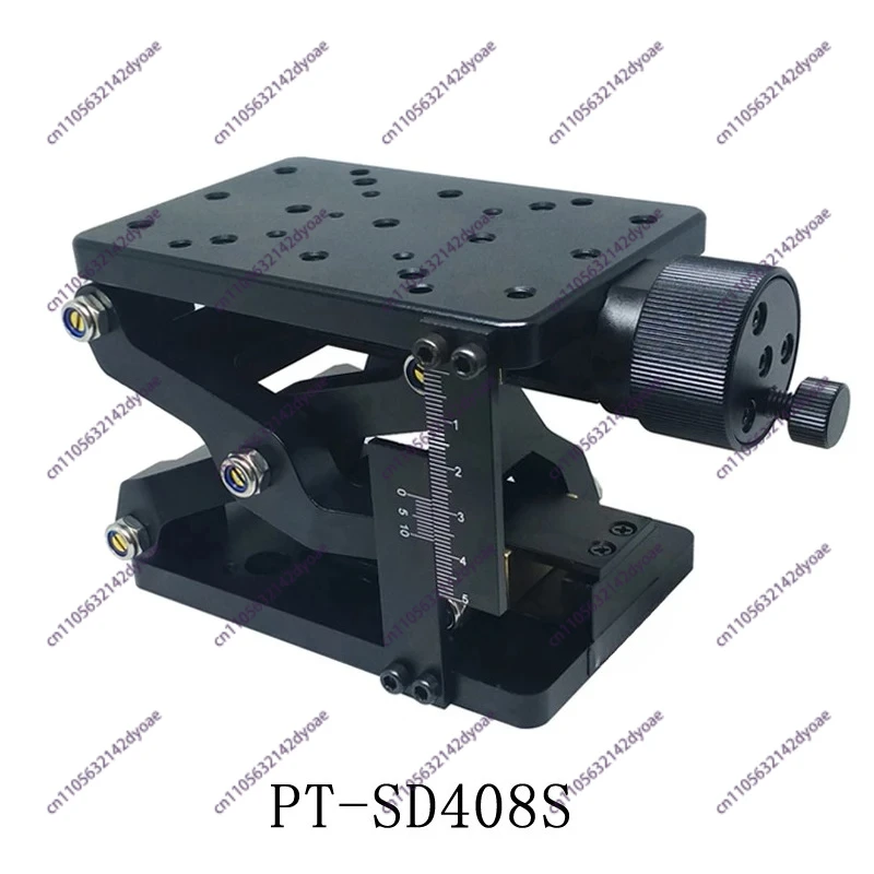 PT-SD408S precision manual lifting platform, Z-axis elevator, size 120*80mm stroke 60 mm bearing 20kg