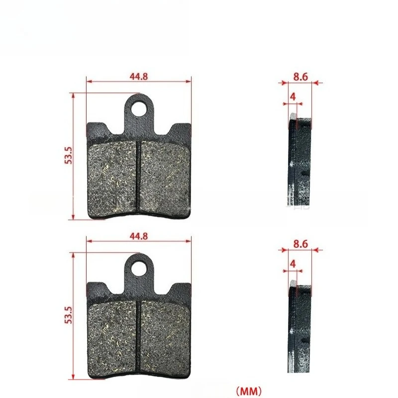 

Suitable for Yamaha FJR 1300 XV 1900 Sanyang GTS 300 copper-based sintered front brake pads