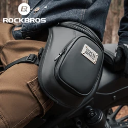 ROCKBROS Borsa da moto Marsupio impermeabile Borsa da equitazione per telefono Leggings per borsa unisex Cintura da ciclismo Marsupio Borsa da viaggio