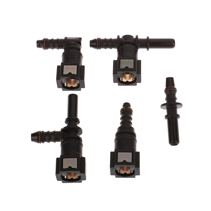 

Z. 7.89 ID6 Auto Car Fuel Line Bundy Tee Hose Coupler Nylon Motorcycle Hose Coupler Quick Release Connect Connector