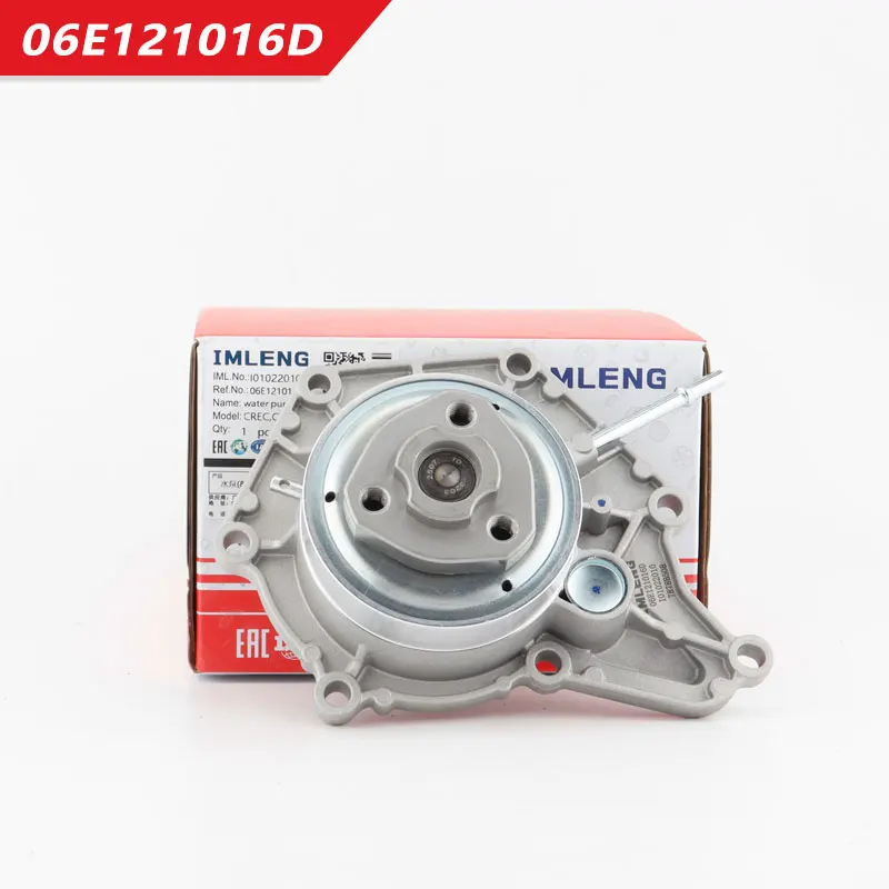 

06E121018J 06E121018E 06E121016D Water Pump Coolant Pump with Vacuum Connection Aluminum Suitable for Audi A6 A7 A8 2.5 2.8