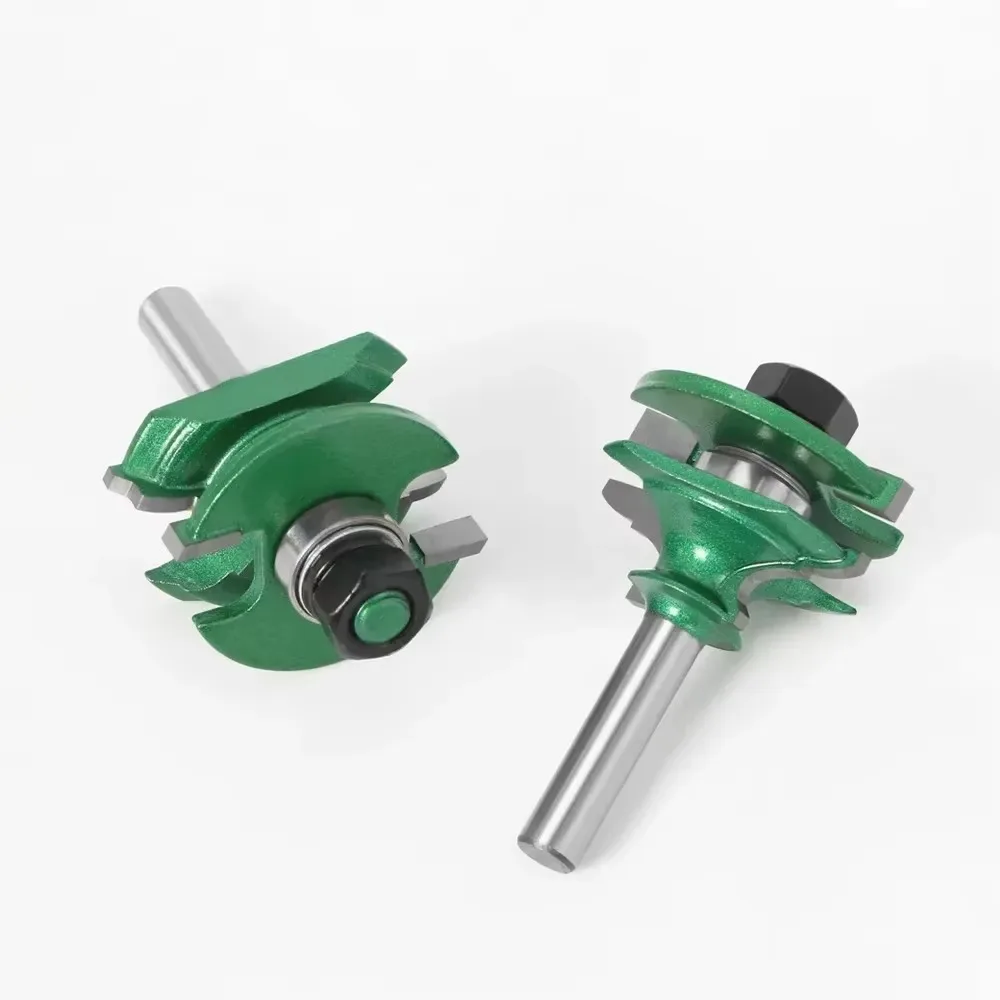 2PC 12mm Shank High Quality Raised Panel Cabinet Door Router Bit Set - 2Bit Ogee Woodworking Cutter Woodworking Router Bits