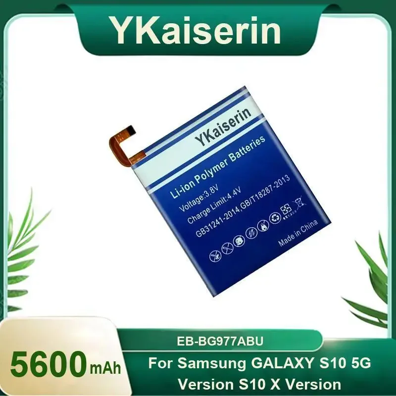 

EB-BG977ABU Аккумулятор 5600 мАч для Samsung GALAXY S10 5G Версия S10 X Версия SM-G977 SM-G977B SM-G977N SM-G977P SM-G977T SM-G977