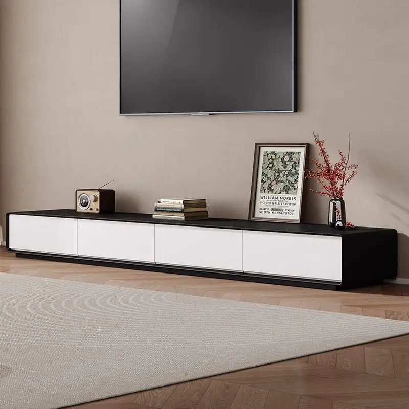 Muebles de TV de Lujo, Modernos, Minimalistas, Ahorran Espacio, para Sala de Estar, Mesa de TV Única y Estética, Adornos Decorativos para el Hogar