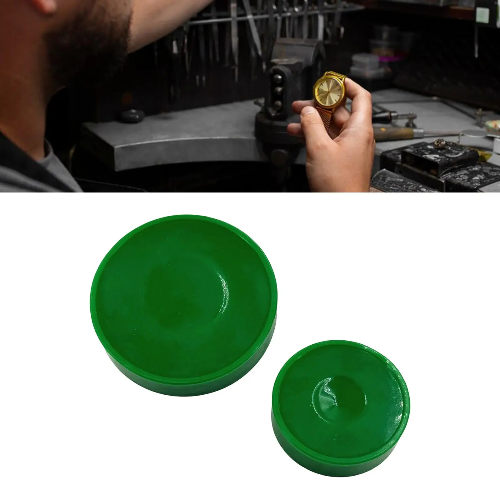 وسادة غلاف الساعة، الصيانة، حامل الحركة الاحترافي، وسادة إصلاح غير قابلة للخدش لاستوديو سوار الساعة