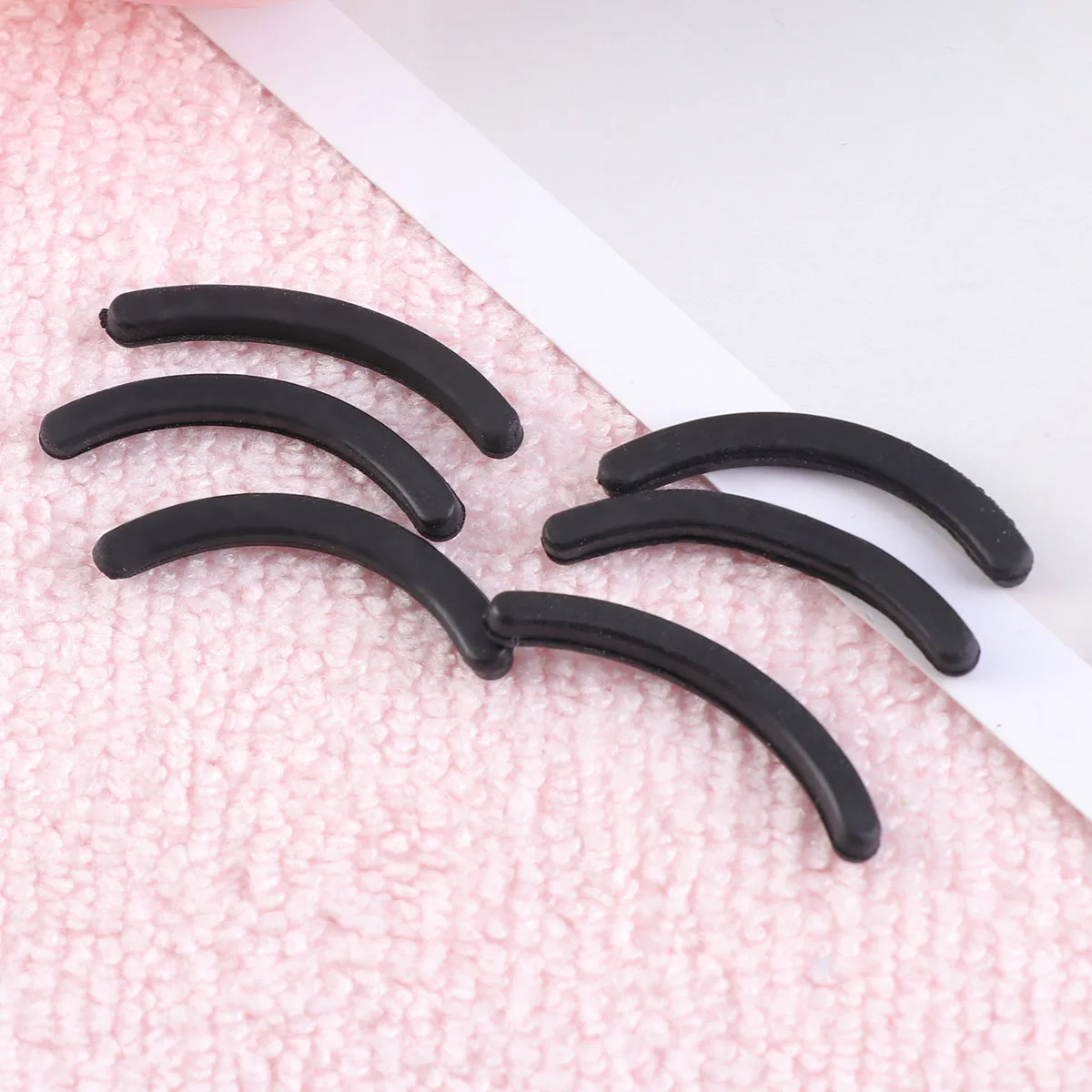

20pcs Eyelash Curler Pads High Elasticity Silicone Replacement Refill Lenses Beauty Tool Long Lasting Fits Most Curlers