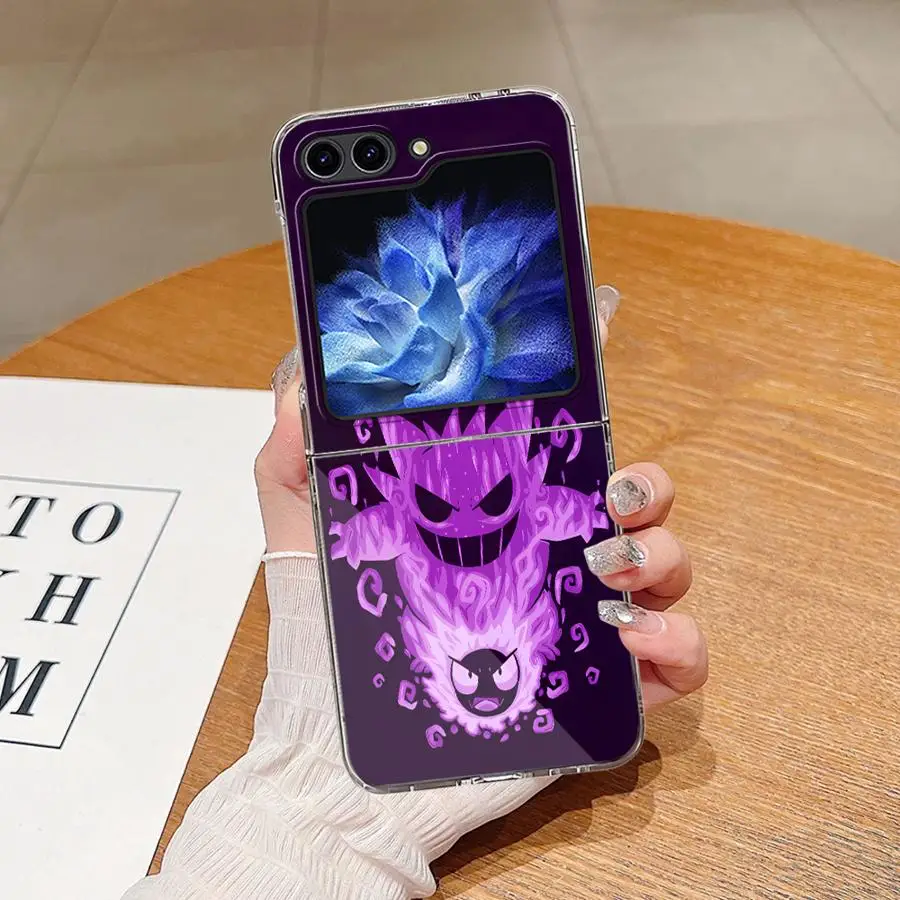 Samsung Galaxy ZFlip4 ZFlip7 ZFlip6 ZFlip5 Z Flip 7 6 5 4 3 ZFlip3用ハードケース、ポケモンピカチュウクール