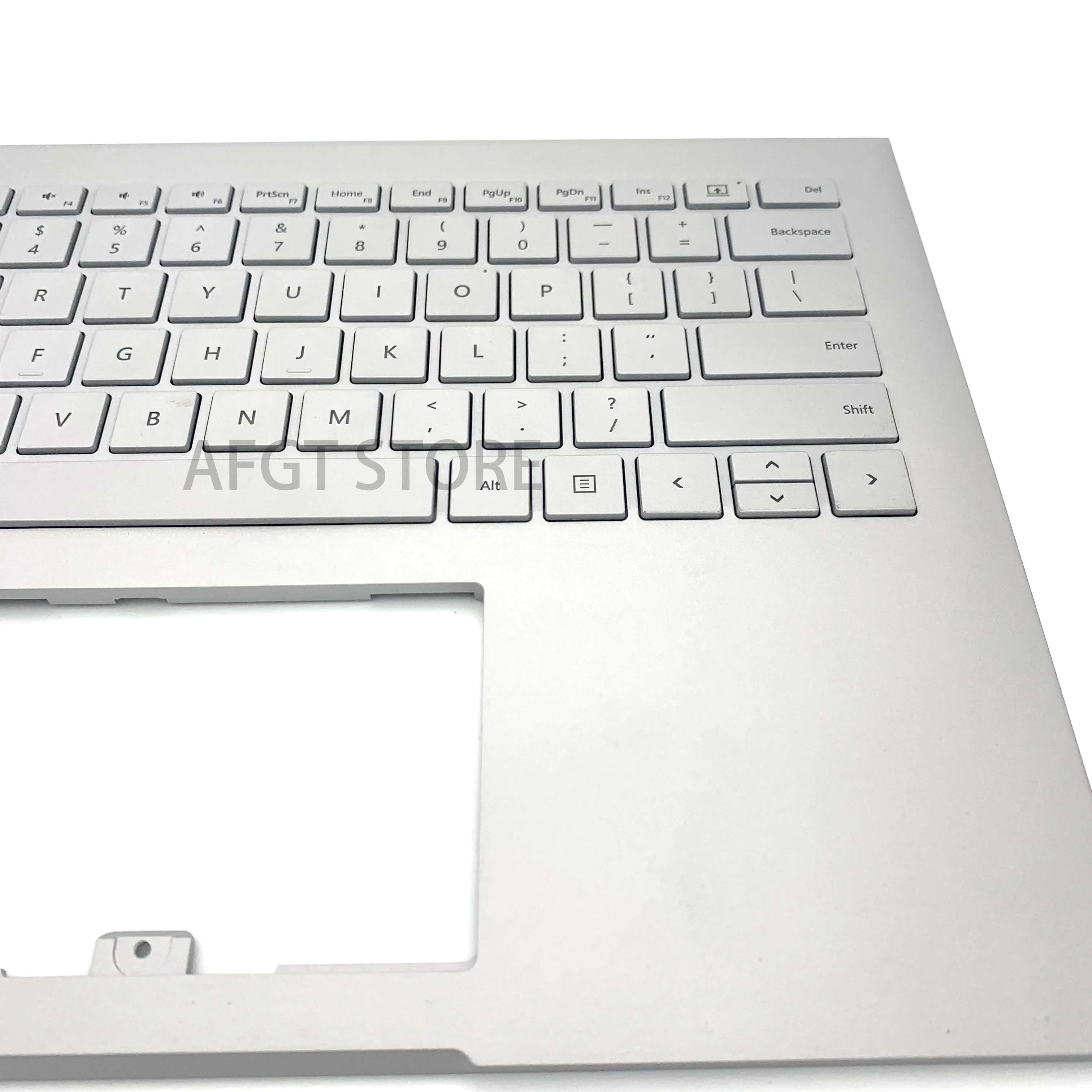 Original Used Renovation Silver For Microsoft Surface Book1 1703 1704 1705 Laptop Keyboard US Backlight Topcase Tested Working