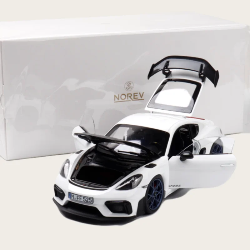 NOREV Diecast 1/18 Bilancia Porsche Modello In Lega di Auto Porsche 911 Cammann GT4 RS Gioca Veicoli Giocattoli per I Ragazzi Regalo Scatola Originale