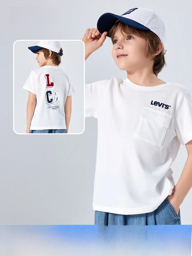 children's-short-sleeve-t-shirt-breathable-base-layer-shirt-for-boys-summer-new-arrival-cotton-polyester-blend-casual