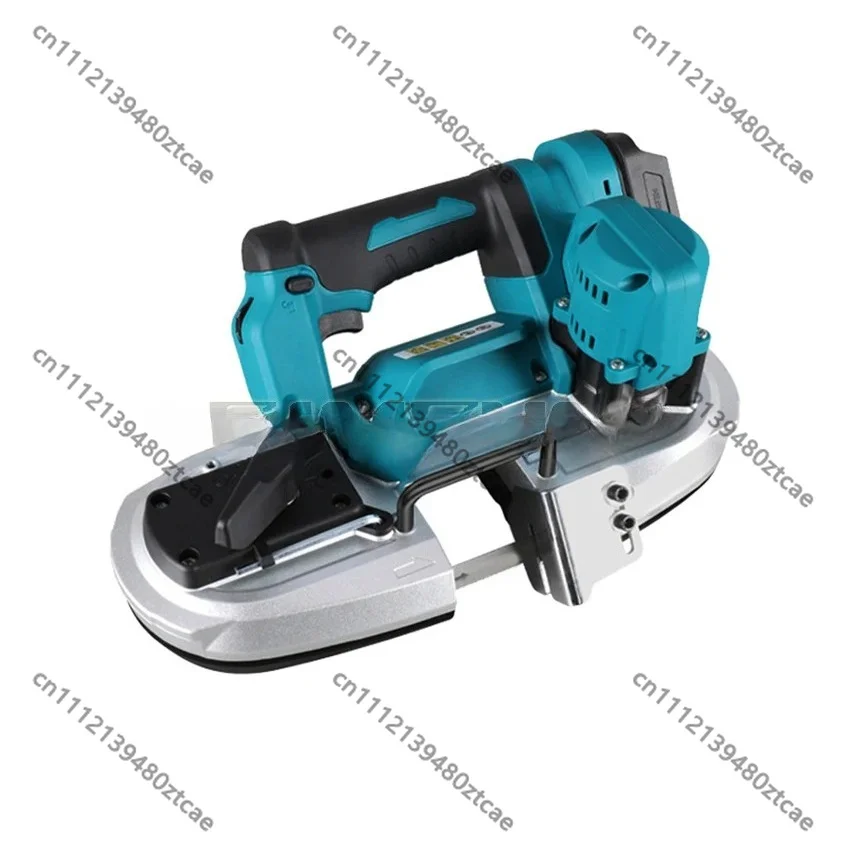 21V 4.0Ah Wireless Brushless Band Saw Handheld Metal Wood Cutter 110-220V 0-3.2m s Portable Power Saw