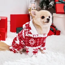 Pet Costume Coats and Jackets Denim Clothes for Dogs Winter Small Dog Clothing Sweat-shirt Soft Jumpsuit Waterproof Exotic Coat