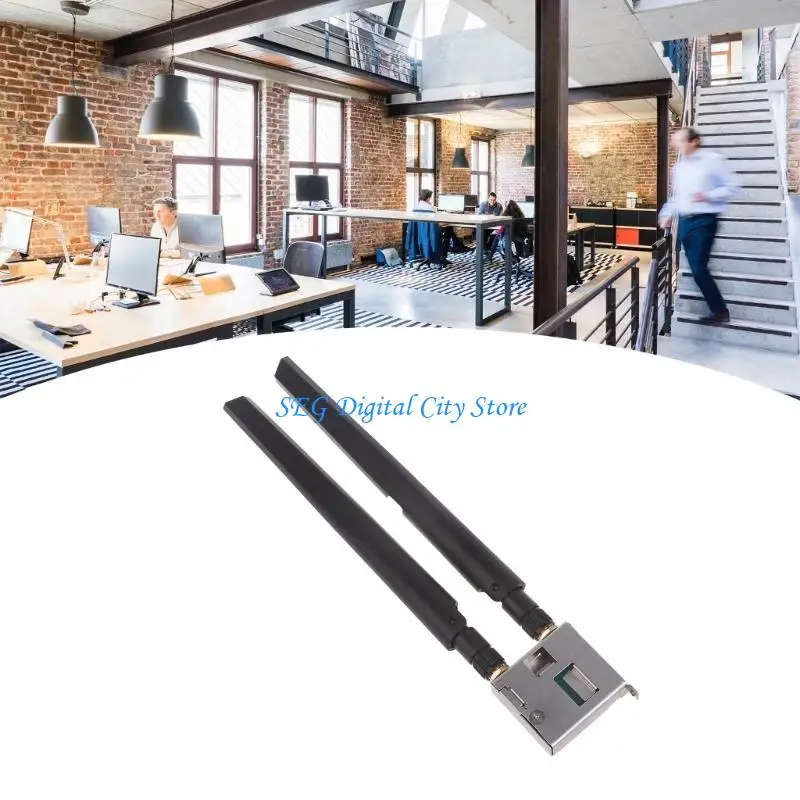

U75B WiFi6E AX210 Networks Card 5374Mbps WiFi-6 AX200 BT5.3 WiFi Go Wireless Adapter For H610M-A B660M B550 Z370