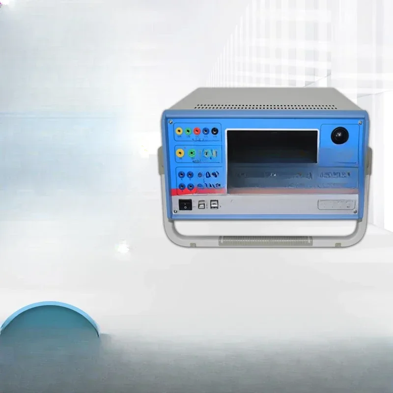 Three-phase relay protection tester, six-phase microcomputer relay protection testing device with high accuracy