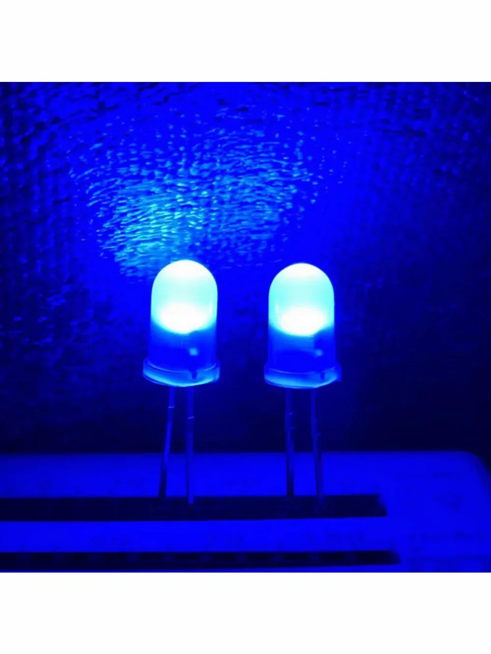 50pcs/100 pièces LED 3mm 5mm 8mm 10mm Kit de diodes LED diffusées antibrouillard Diodes électroluminescentes multicolores blanc rouge jaune bleu vert