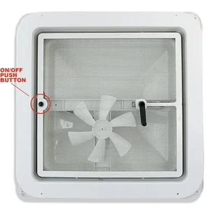 Artrudotech Roof Ventilation with Remote Control, Camper Motorhome RV Exhaust Fan, Caravan Clearly, 14 9 Main Sales Caravans - №8