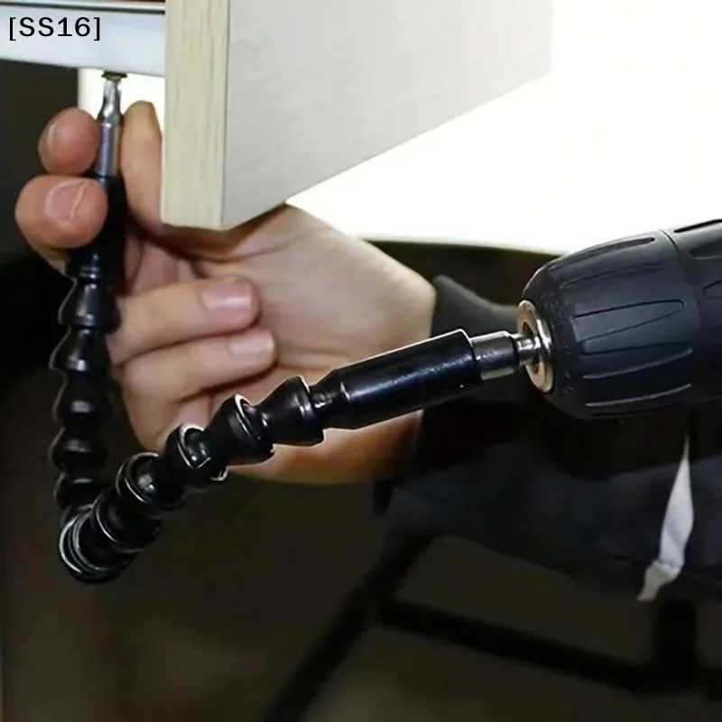 〔SS16〕Flexible Drill Extension Shaft Set Universal Bendable Design Options For Home Repair Car Maintenance Tight Space Work