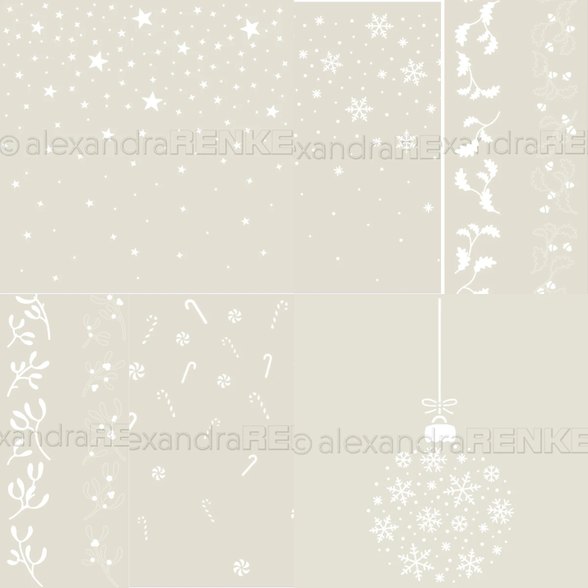 Dotted Garland 2026 New Snowflake Stencil For DIY Scrapbooking Crafts Maker Photo Album Template Handmade Decoration