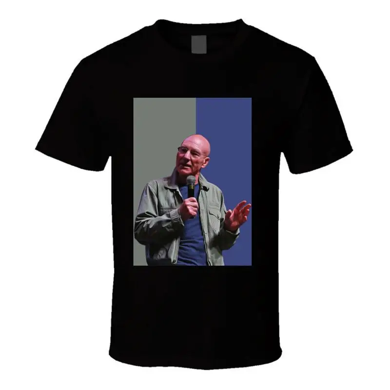 

Патрик Стюарт Футболка с цифровой росписью