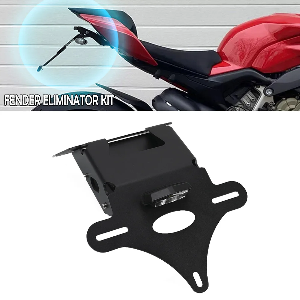 

XL750 Transalp Motorcycle License Plate Holder Bracket Rear Fender Turn Light Kit For Honda XL750 XL 750 TRANSALP 2023 2024 2025