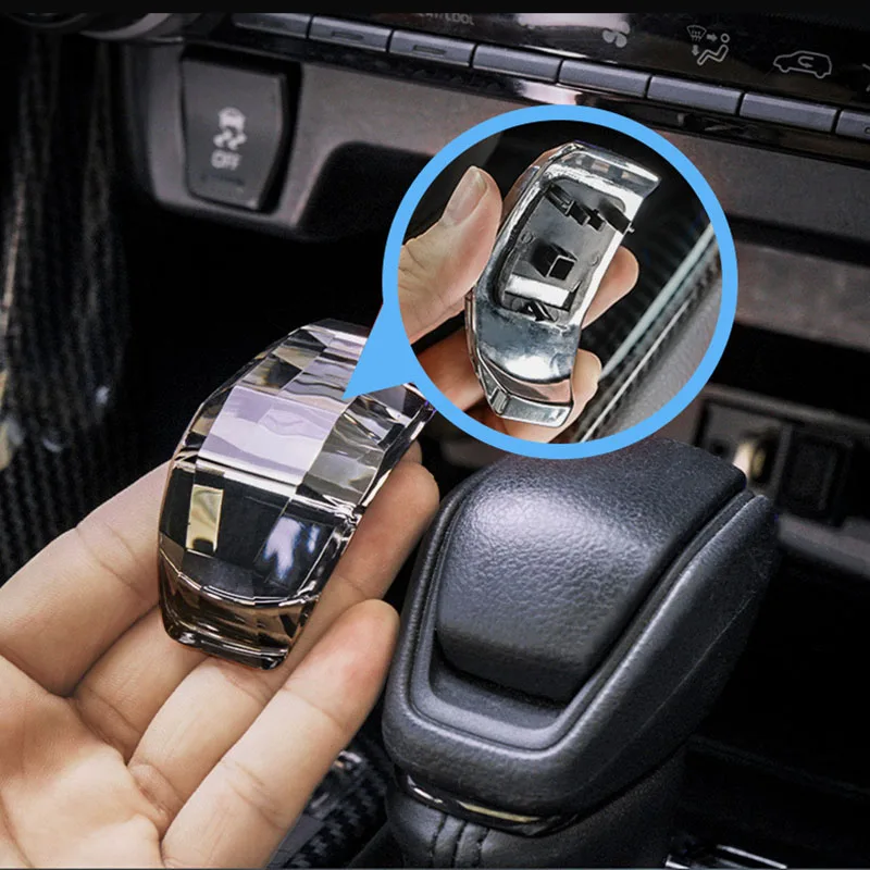 

Для Короны Lu Fang Хрустальная ручка переключения передач RAV4 Rongfang Vilanda Модифицированная Автоматическая головка переключения передач ручка переключения передач крышка