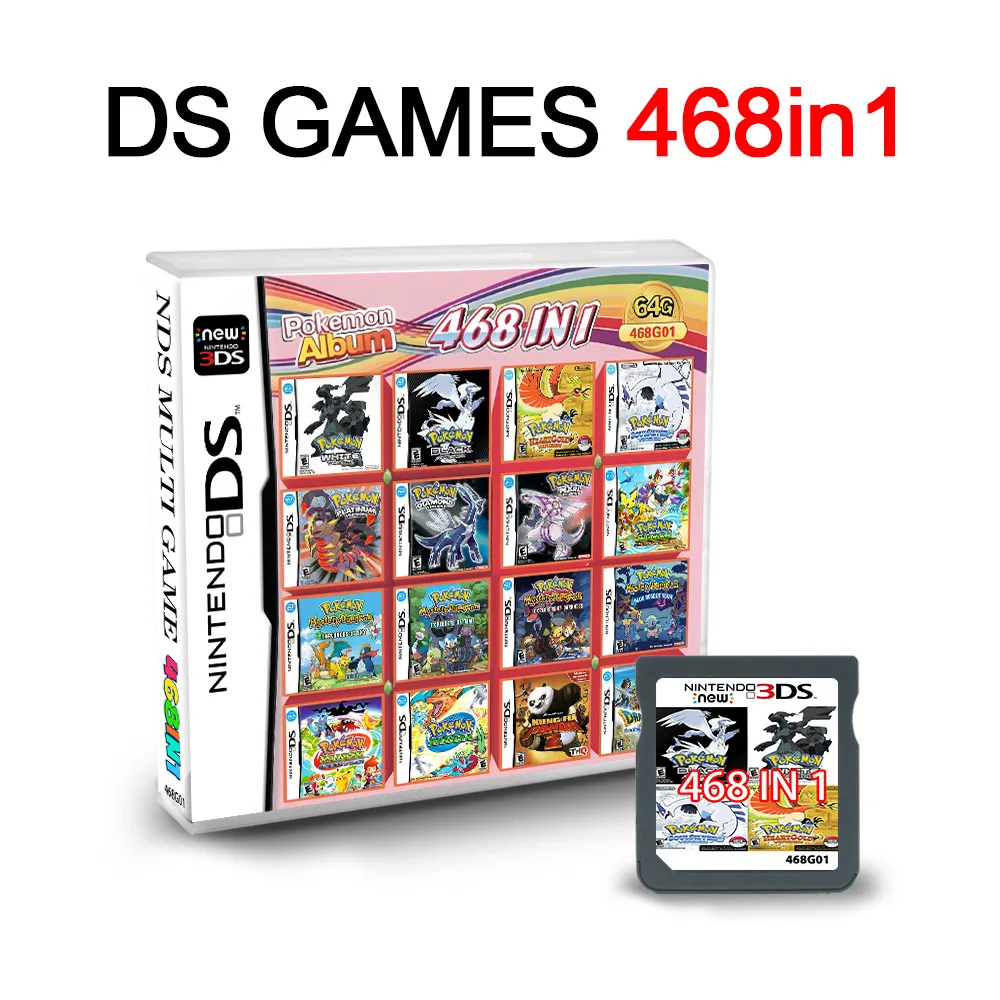 NDS Game Card DS US Version European Version Game All-in-one V2 New Version NDS Game Card