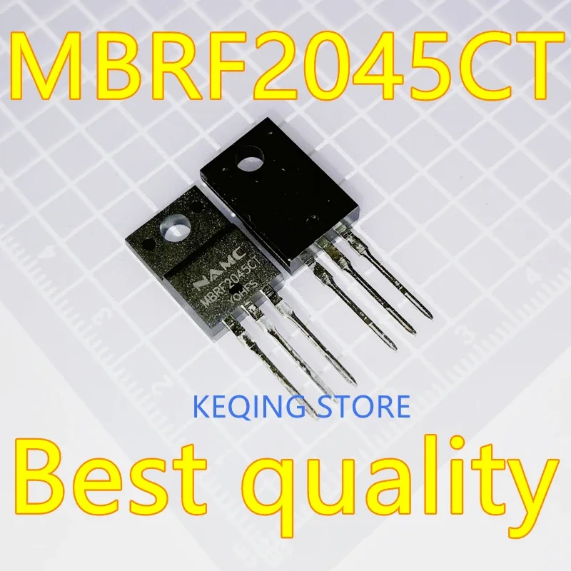 1PCS/10PCS MBRF2045 MBRF2045CT SBRF2045CT  MBR2045CT Common cathode Schottky Diode