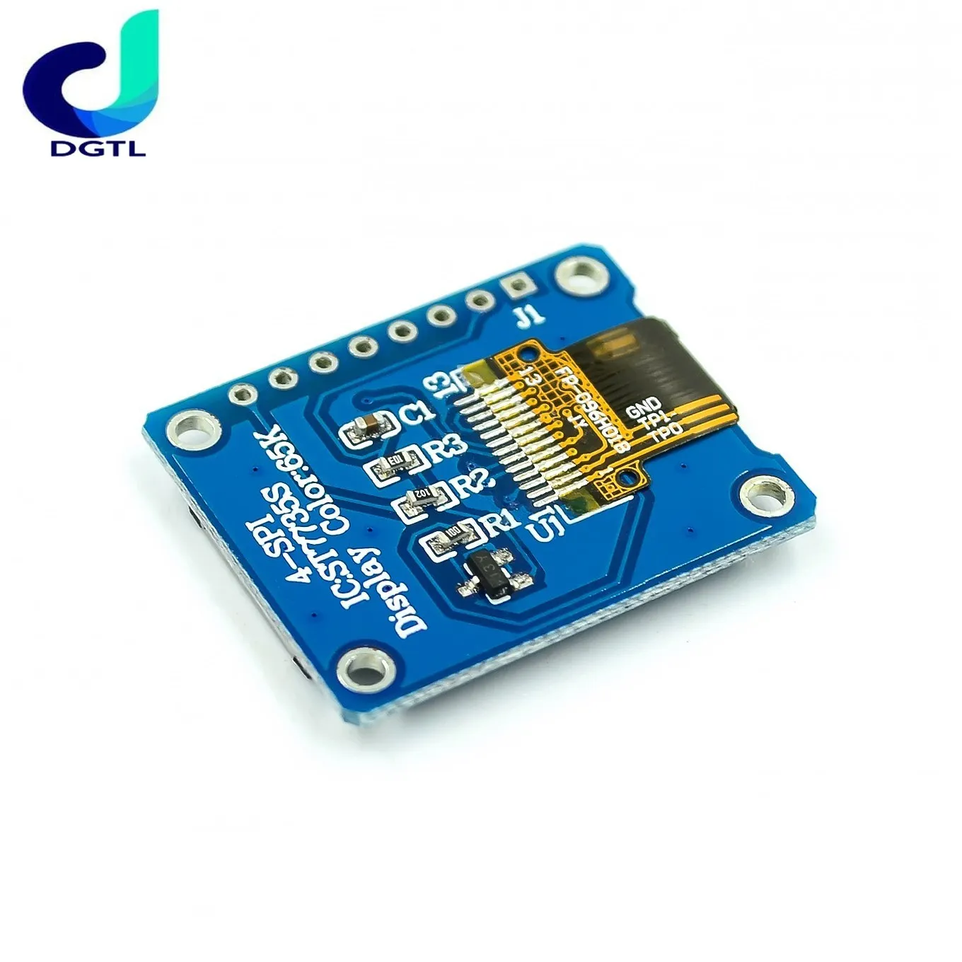 Módulo de exibição TFT LCD para Arduino, IPS, 7P, SPI, HD, 65K, Full Color, ST7735 Drive, IC, 80*160, não OLED, 0,96 polegadas, 1,3 polegadas, 10PCs
