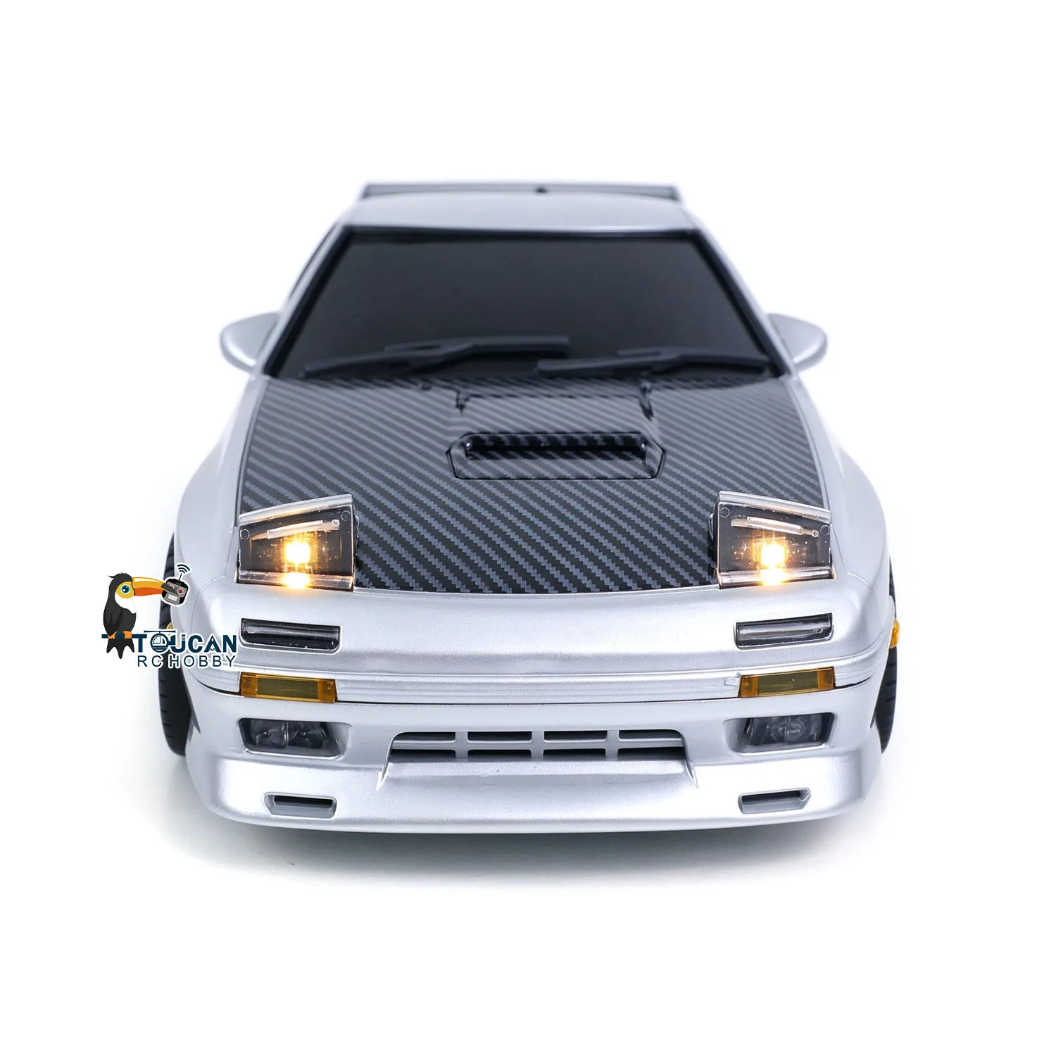 RC Mini Geschenk 1/18 Maßstab RTR Drift Hochgeschwindigkeitsauto RX7 RWD LDRC LD1802 Ferngesteuertes Rennfahrzeug mit Gyroskop und Lichtern – Detail 12