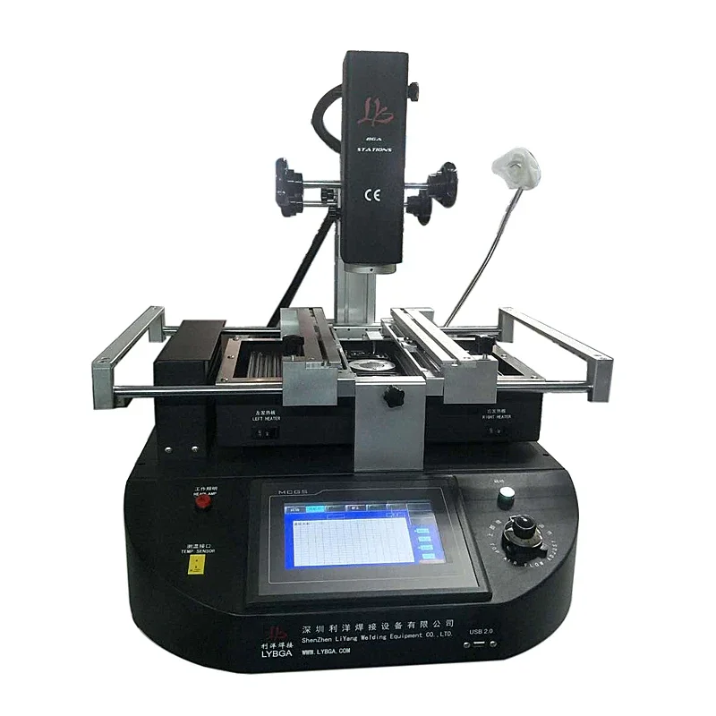 LY R5830C BGA Soldering Machine 4500W Rework Station Hot Air with Optional 12