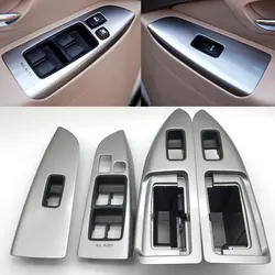 For Toyota Land Cruiser Prado 120 LC120 2003-2009 Car Front Rear Window Glass Button Switch Panel Cover Frame Ashtray Ash Tray