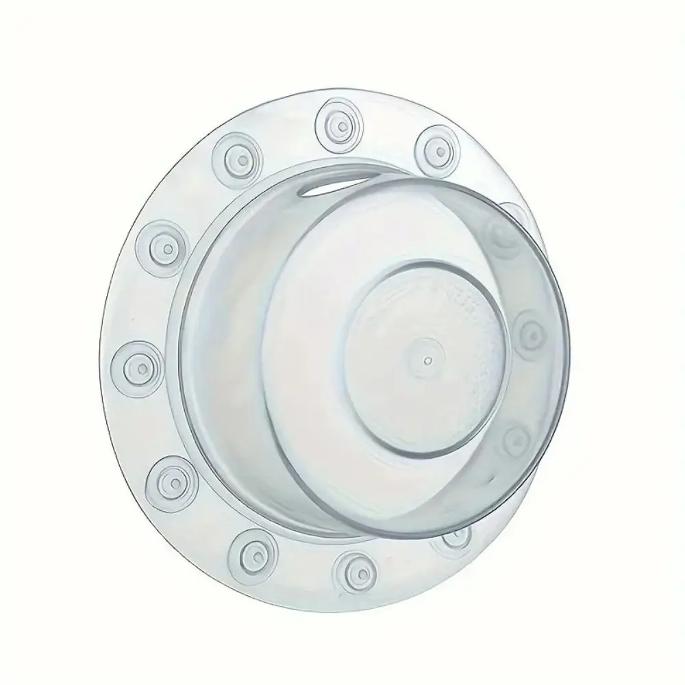 PVC Bath Overflow Drain Cover Anti-overflow Transparent Water Stop Plug Add Extra Inches Water Tub Warmer Bathroom Accessories