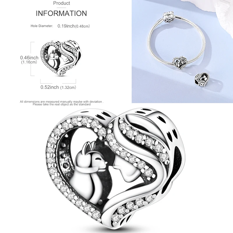 Neuer Russischer Matroschka-Anhänger aus 925 Sterling Silber, Russische Matroschka-Perle, Passend für Armbänder, DIY Damenschmuck Geschenk 2026 – Detail 30