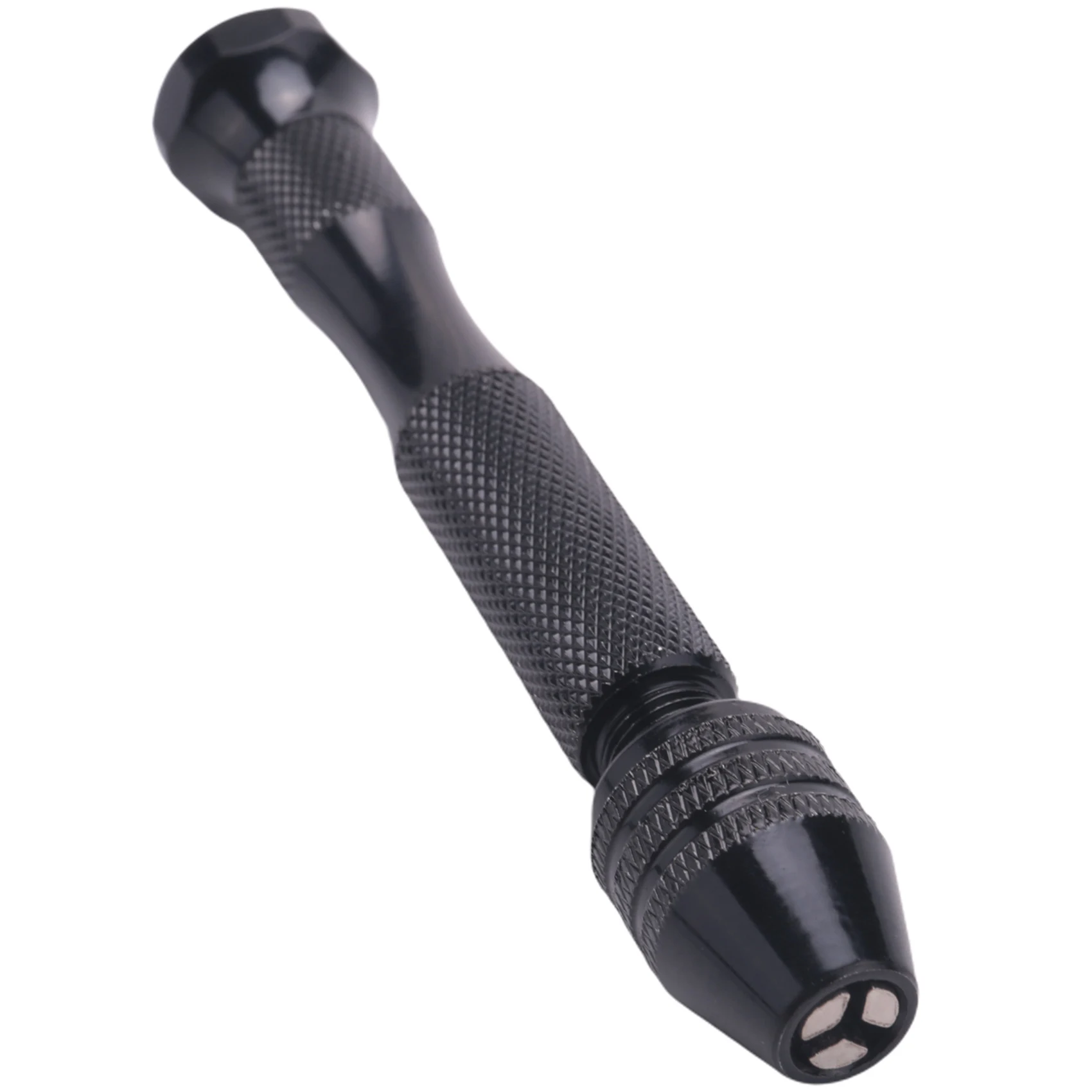 Mini Handboor, Precisie Pin Bankschroef Houtbewerking Handboor + 10 Stuks Mini Micro-Boor Bit Set Met Keyless Chuck,