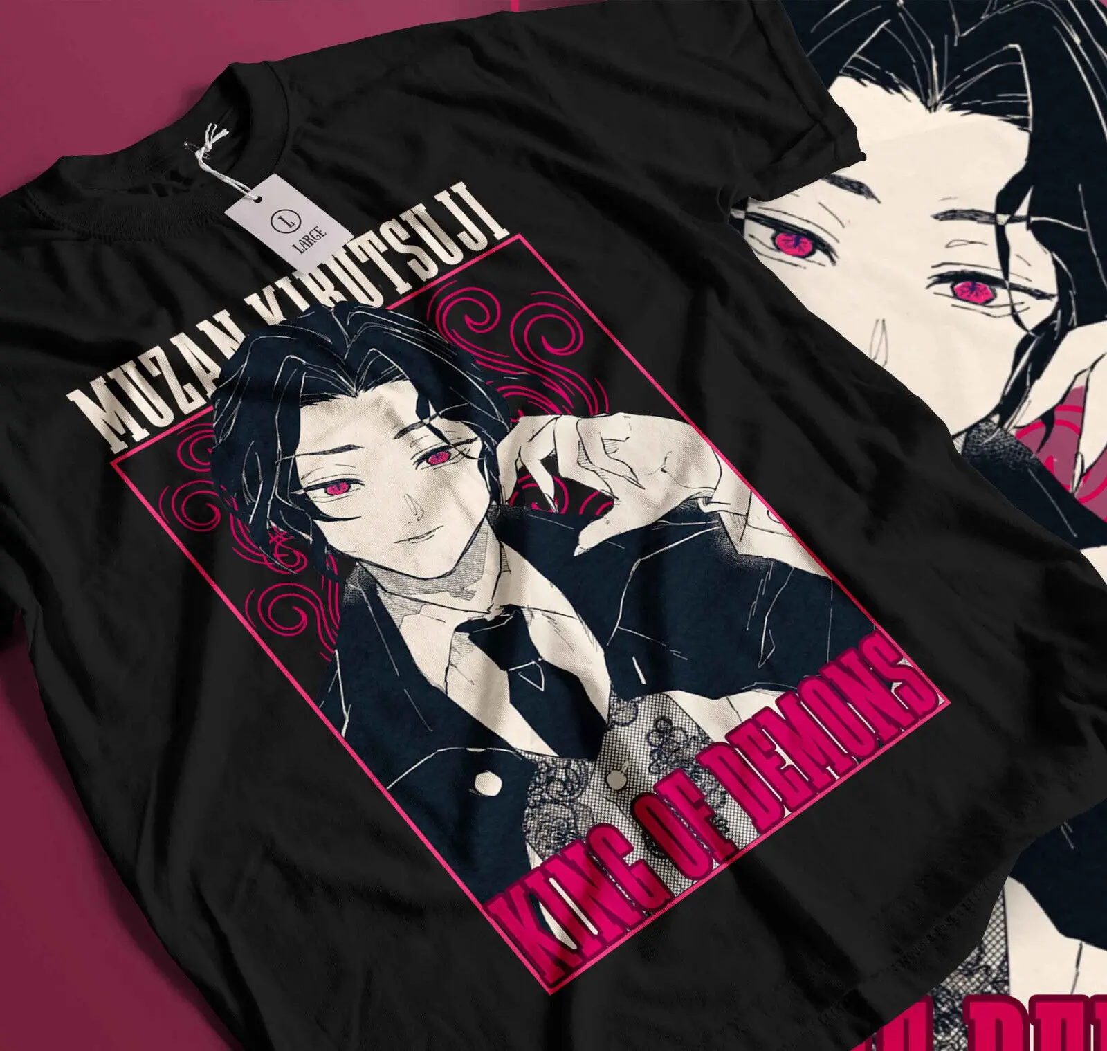 

Muzan T-Shirt Kimetsu No Yaiba Demon Slayer Anime No Yaiba Manga Gift Shirt 156