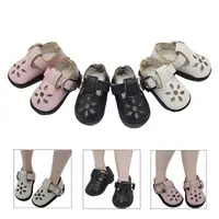 3.2cm Doll Shoes for Blythes Doll Toy,1/8 Mini Leather Dolls Shoes for Blyth Azone BJD,Casual Shoes Accessories 2