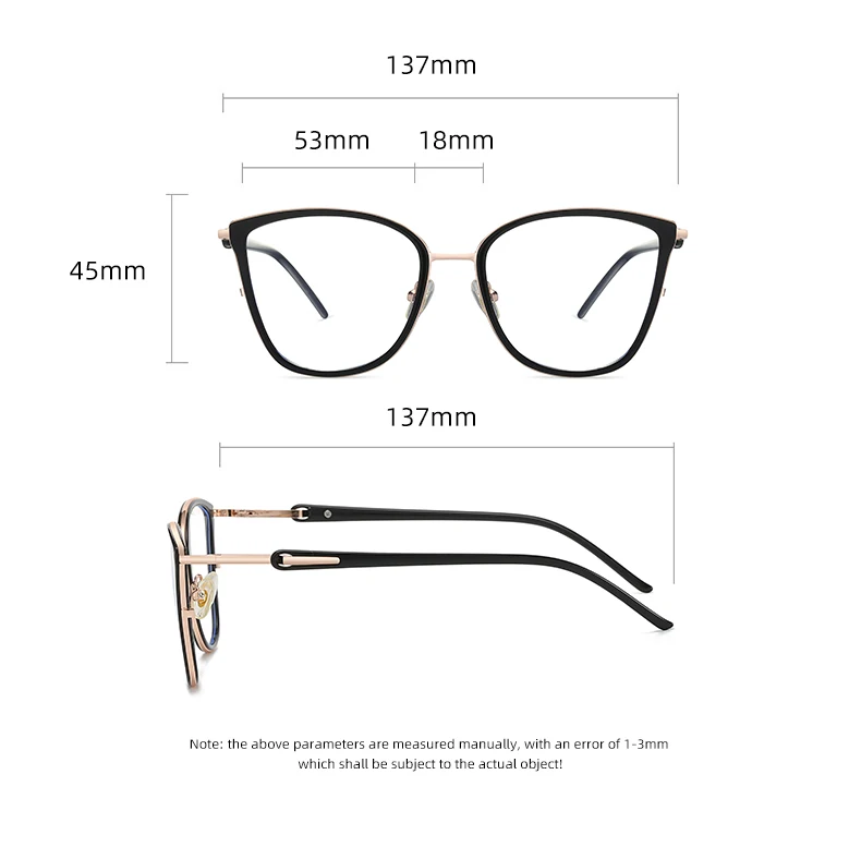 JMISUS الوافدين الجدد فراشة النظارات الطبية عالية الجودة المعادن امرأة النظارات البصرية لمكافحة الضوء الأزرق اللونية