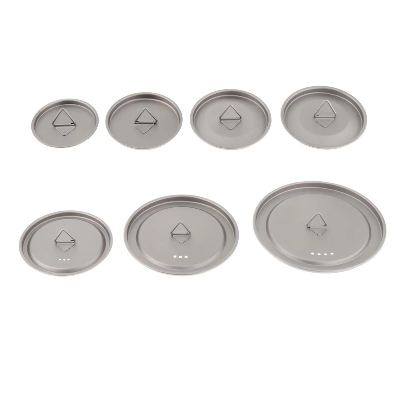 Титановая уличная кружка, крышка для чашки с водой, крышка для кемпинга, горшка, крышка для путешествий, пикника, чая, кофе, крышки для пешего туризма, пикника