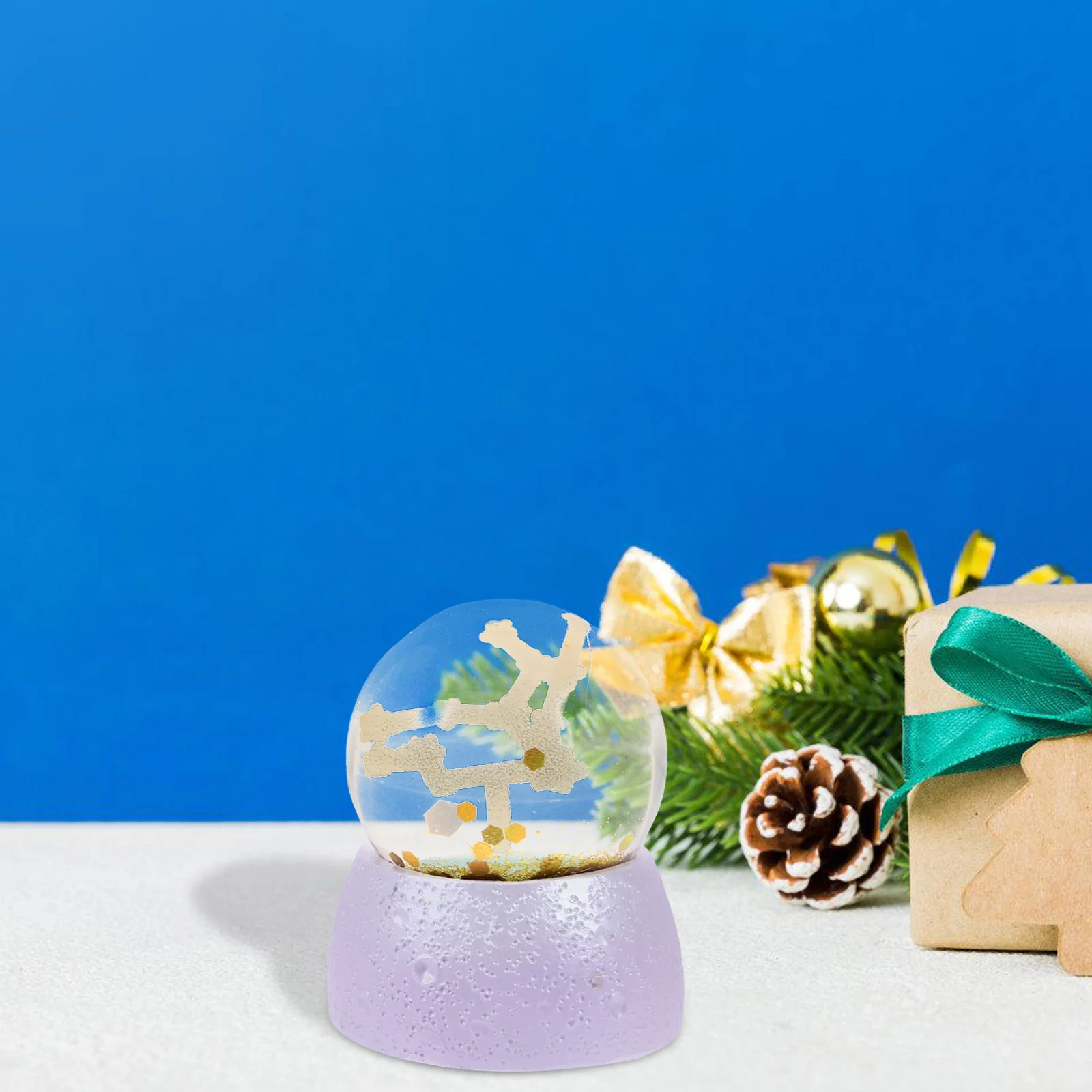 

Crystal Ball Decoration 12 Resin Mini Tabletop Dream Sphere Gift for Couples Friends Birthday Party DIY