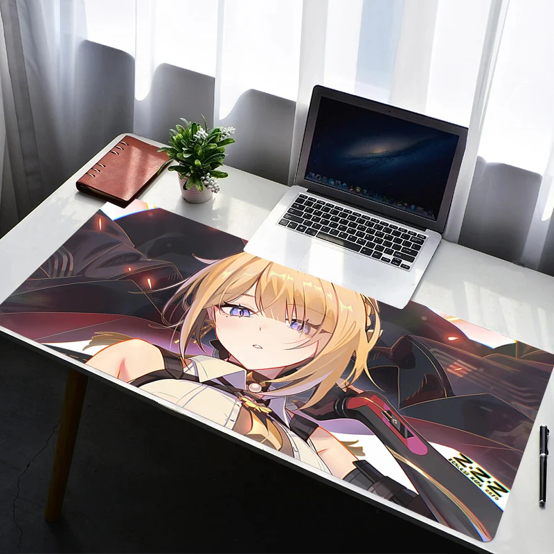 Mouse Pad Laptop Rubber Extended Desktop Mat Computer Gamer Zenless Zone Zero Evelyn Mousepad PC Gaming Accessories Keyboard Pad