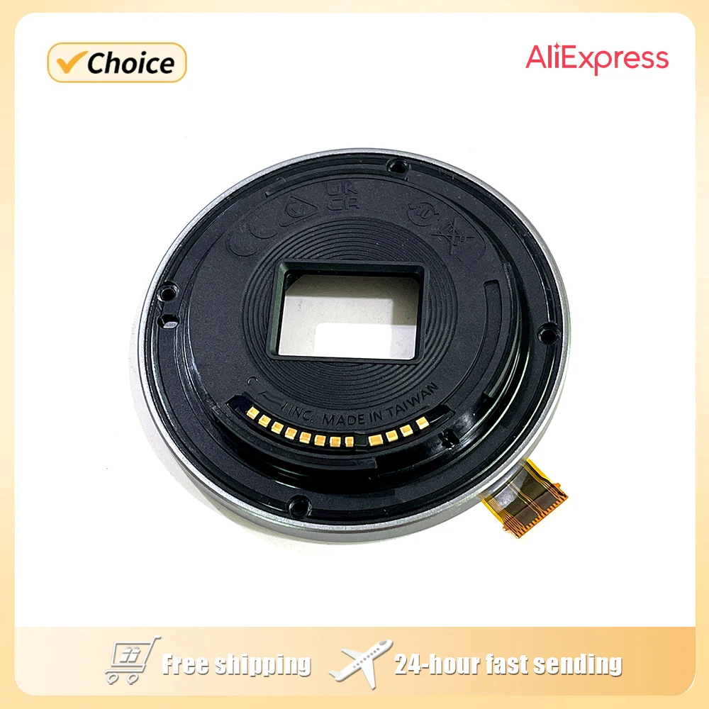 修理部品レンズバヨネットマウント取付リングコンタクトケーブルガラス付きキヤノン RF-S 55-210 ミリメートル f/5-7.1 IS STM