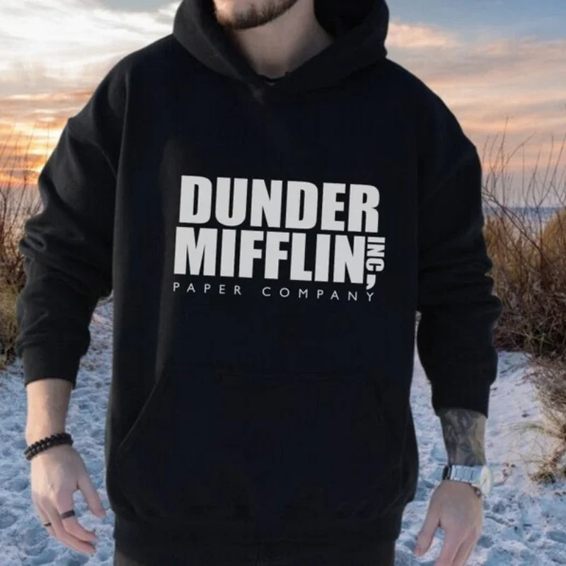 Dunder Mifflin Sweater The Office Sweatshirt Fans of Office Michael Scott Hoodie Dwight Schrute Paper Company Funny Gift Hoody