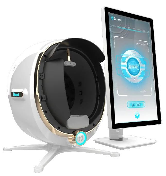 Professional Plus AI 3D Intelligent Image Skin Detector Moisture Skin Analyzer Pigment Machine