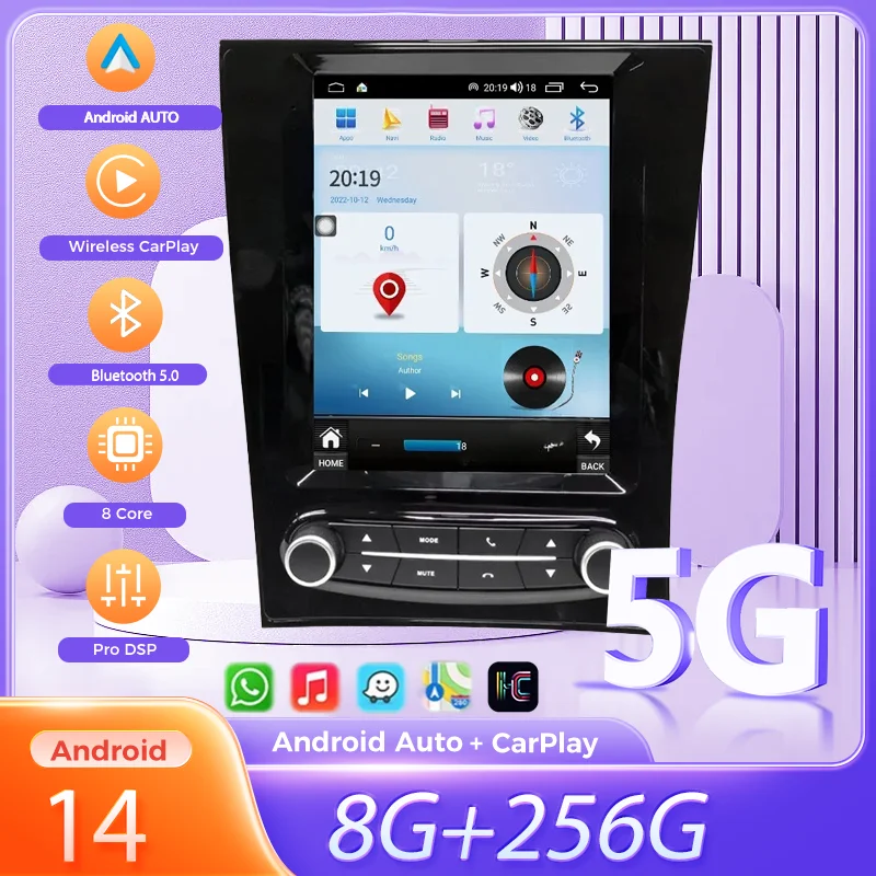 

9.7" Android 13 Car Radio For Lexus GS300 1999-2003 Multimedia Video Stereo Player GPS Navigation No DVD Head Unit Carplay 2 Din